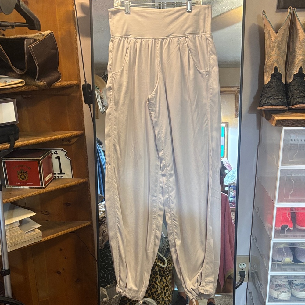 Elegant Cream Joggers for Women